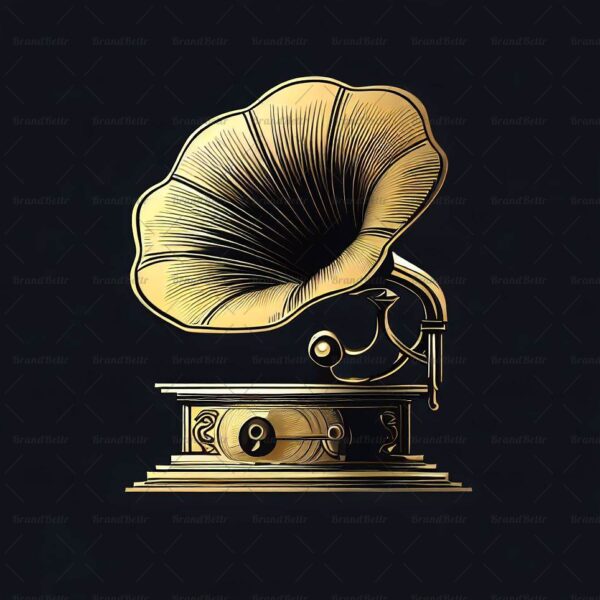 Antiker Grammophon